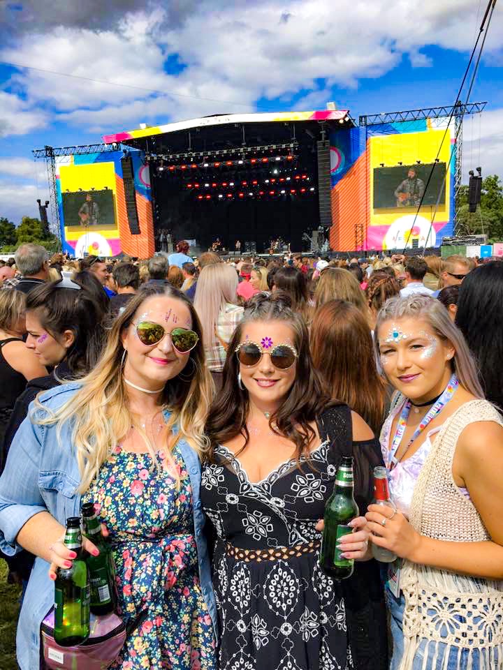 V fest girls trip festival weekend away 