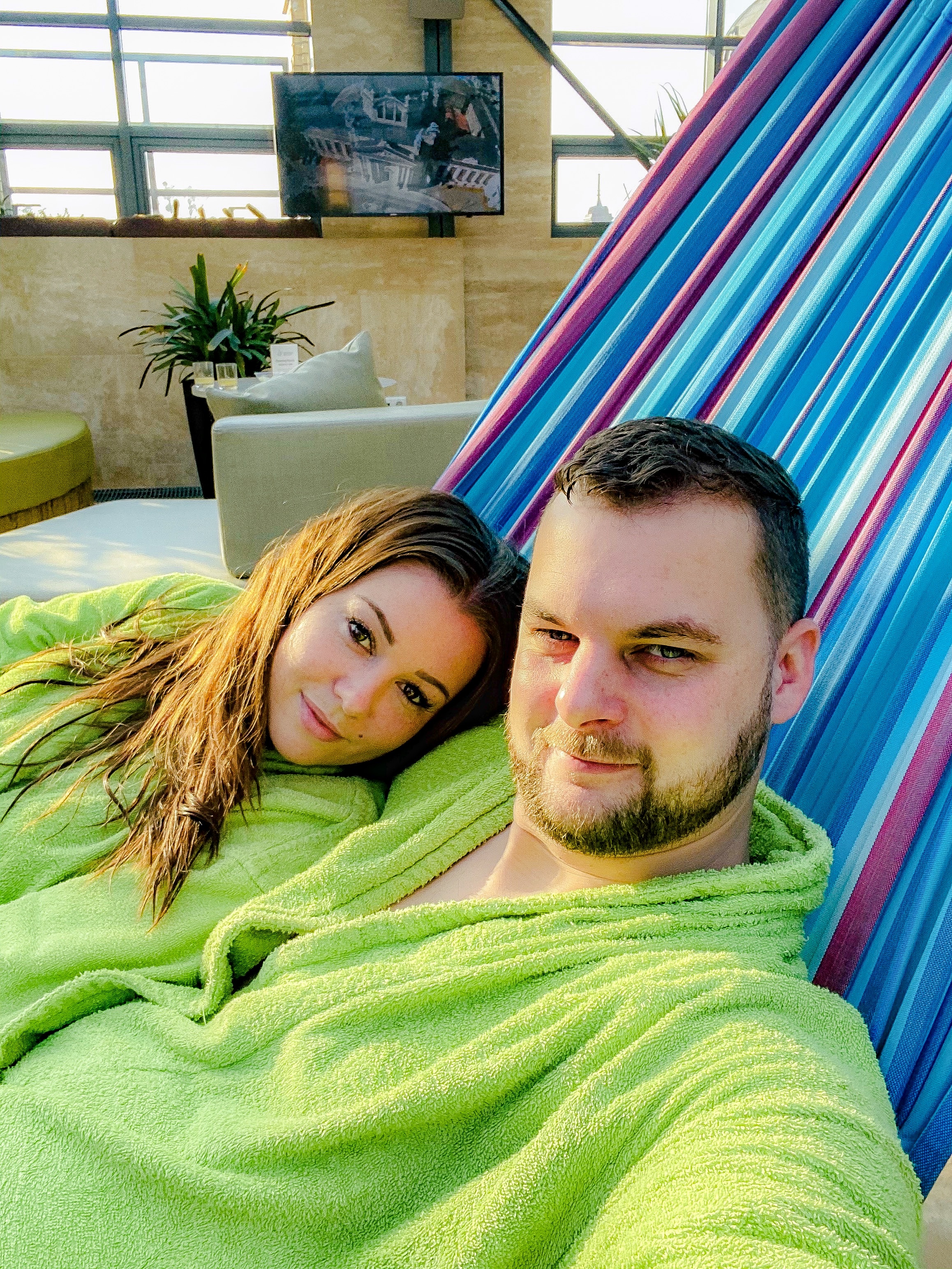 Spa spa bath Budapest relax pamper hammock 