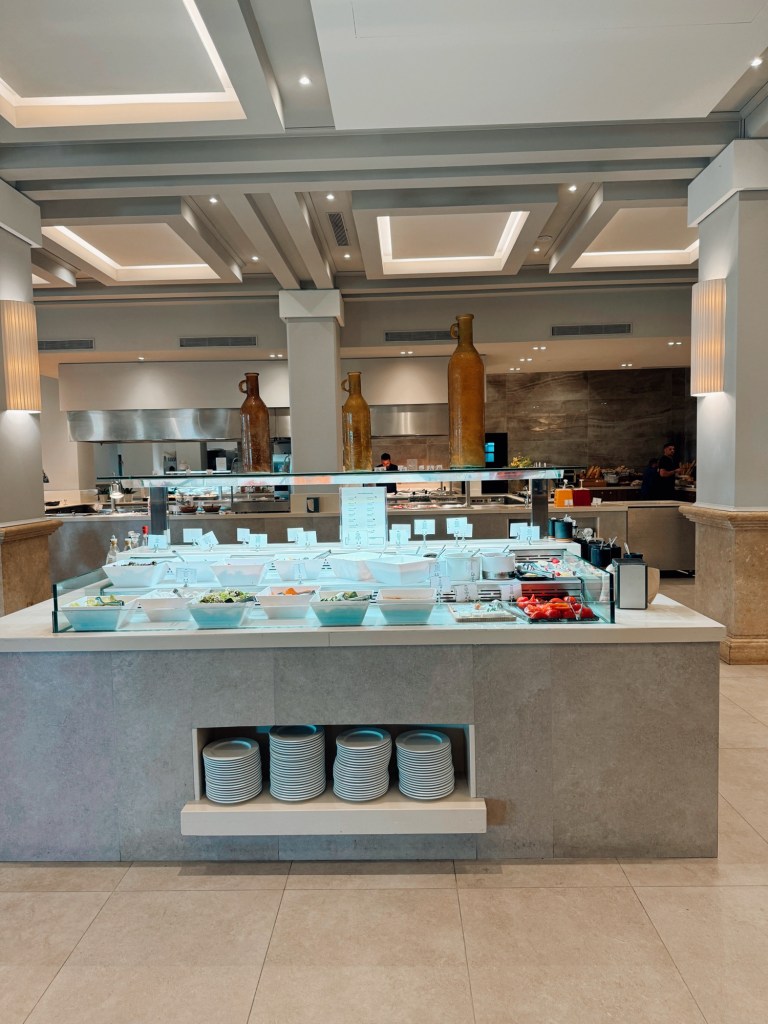 Belvedere buffet restaurant Lindos Imperial Rhodes 